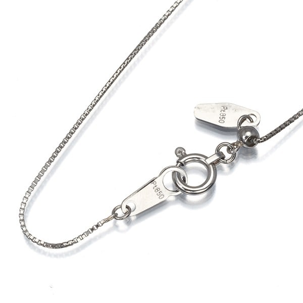 Box Chain Necklace 45Cm 850 Platinum (1 of 3)