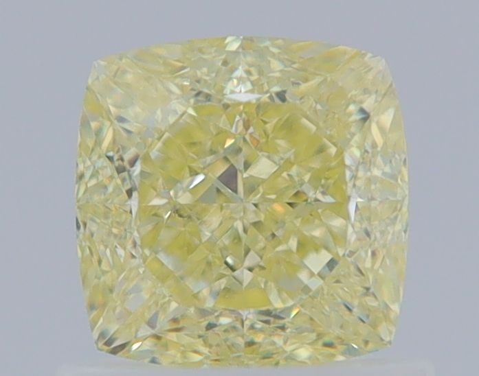 GIA Cushion Modified 1.0ct Fancy Light Yellow VVS2 - Loose Natural Diamond: GIA Cushion Modified 1.0ct Fancy Light Yellow VVS2 - Loose Natural Diamond GIA-certified, this 1.0ct Fancy Light Yellow VVS2 diamond boasts exceptional clarity and color, making it a standout among it