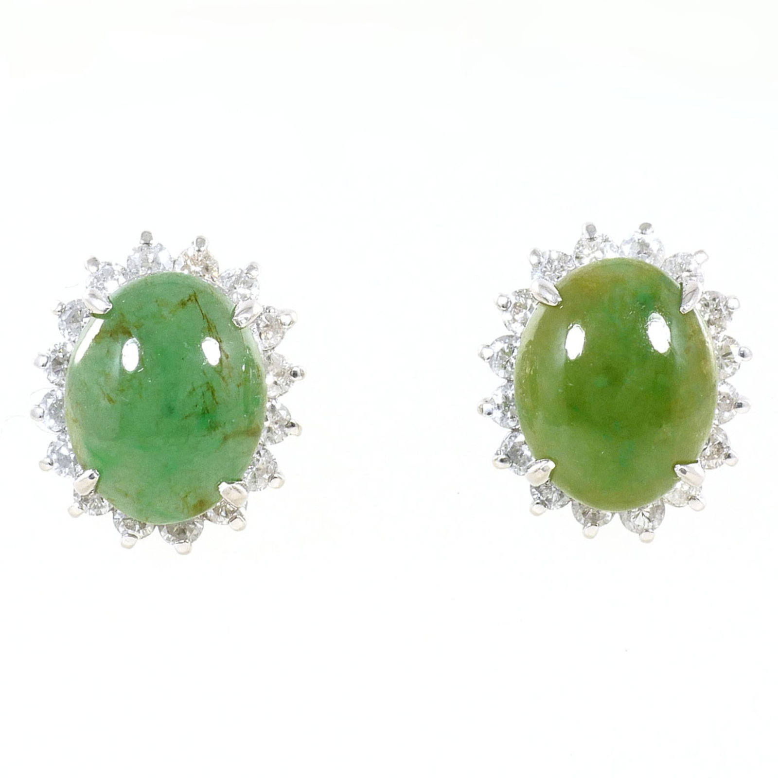 Platinum stud earrings unbranded (1 of 7)