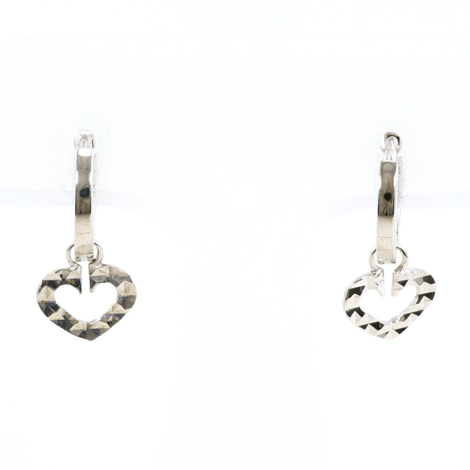Hoop earrings white gold 14k unbranded (1 of 5)