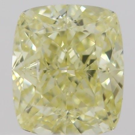 GIA Cushion Brilliant 0.5ct Fancy Yellow IF - Loose Natural Diamond: GIA Cushion Brilliant 0.5ct Fancy Yellow IF - Loose Natural Diamond GIA certified, this cushion brilliant diamond boasts a vibrant Fancy Yellow color and exceptional clarity. Measuring 0.5 carats, its