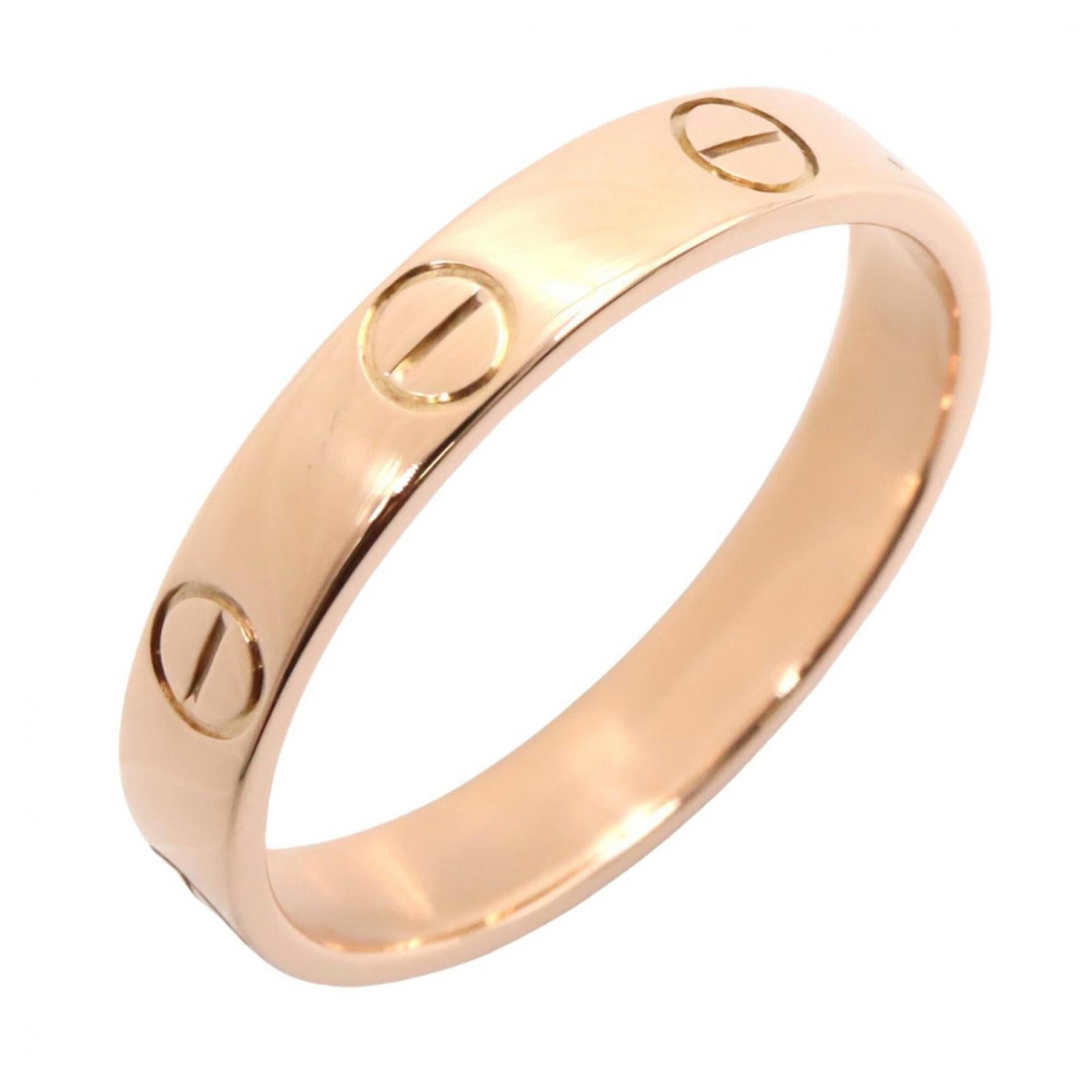 Pink Gold Cartier Band Ring 18K: Pink Gold Cartier Band Ring 18K Pink Gold Cartier Band Ring 18K - A stunning piece from the renowned luxury brand, featuring an 18K pink gold band with a sleek design. This beautiful ring boasts a cla