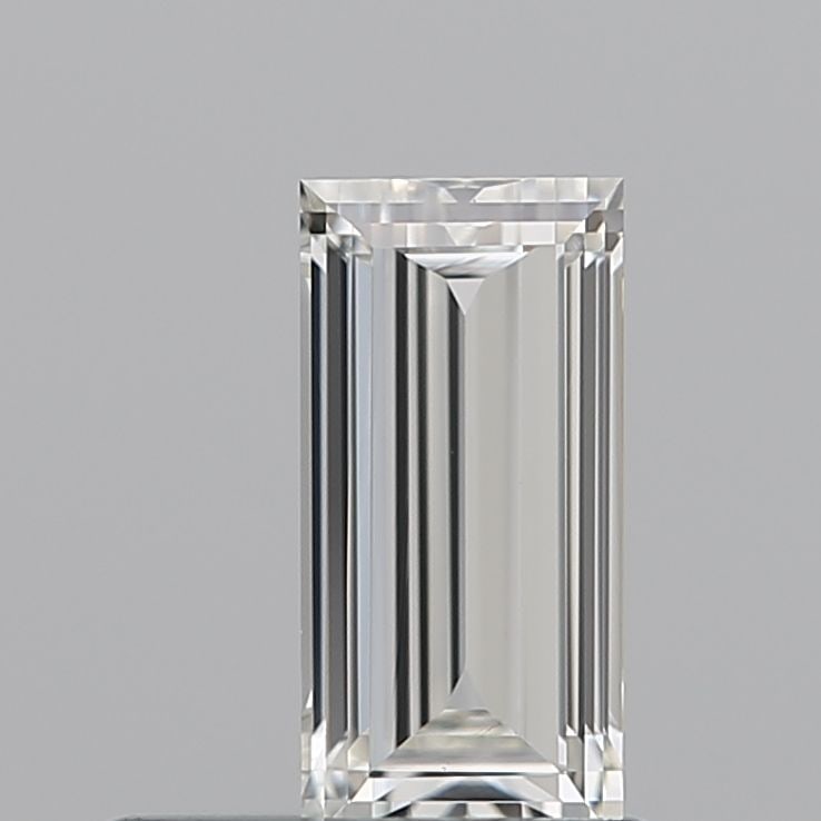 GIA Baguette 0.5ct I VVS2 - Loose Natural Diamond: GIA Baguette 0.5ct I VVS2 - Loose Natural Diamond GIA-certified, this loose natural diamond boasts exceptional clarity with its VVS2 grade and impressive cut proportions. Measuring 6.59L x 3.2W x