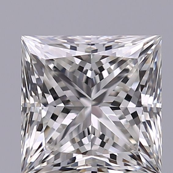 GIA Princess 0.91ct H VVS1 - Loose Natural Diamond: GIA Princess 0.91ct H VVS1 - Loose Natural Diamond 0.91ct GIA Princess cut diamond with exceptional clarity and polish, boasting a high VVS1 grade and EX symmetry, making it a truly exceptional
