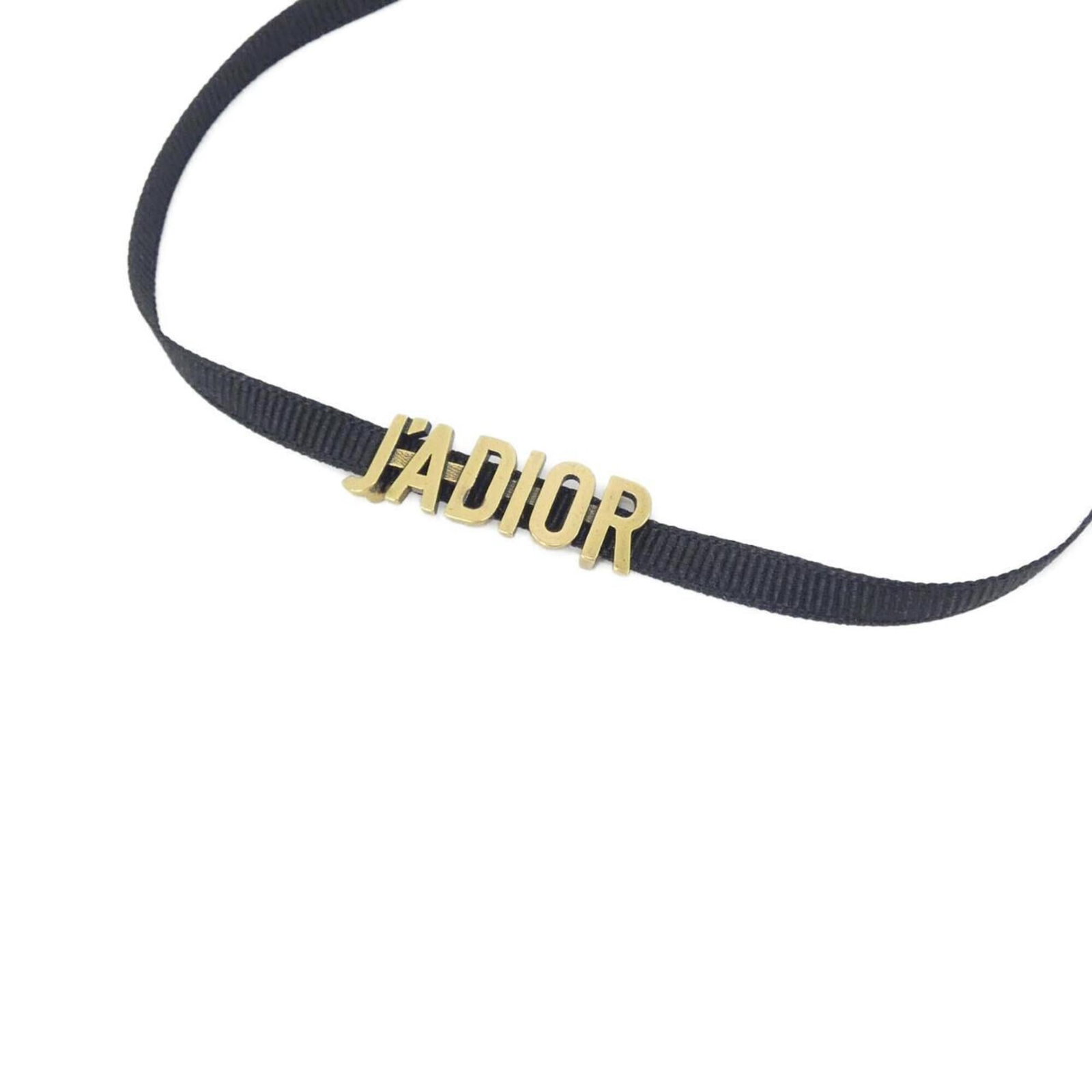 Christian Dior J'Adior N0681Adrmt Choker: Christian Dior J'Adior N0681Adrmt Choker The Christian Dior J'Adior N0681Adrmt Choker boasts sleek, sophisticated design with its black and gold color combination. Measuring 29-37 cm in circumference,