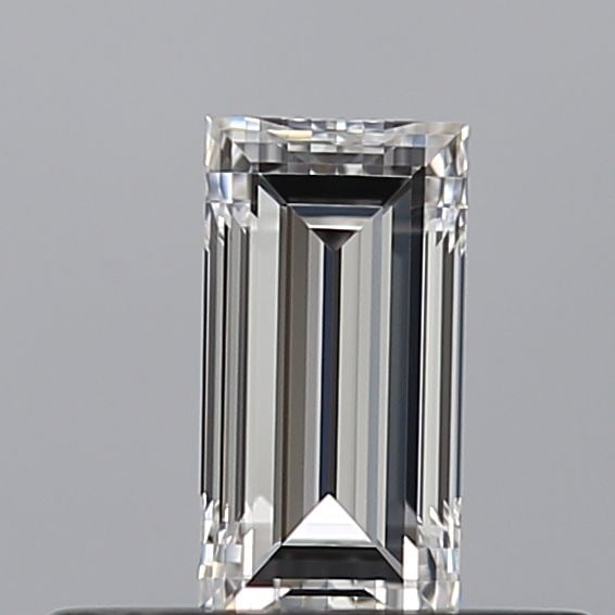 GIA Baguette 0.32ct E VVS1 - Loose Natural Diamond: GIA Baguette 0.32ct E VVS1 - Loose Natural Diamond GIA-certified, this loose natural diamond boasts exceptional clarity with its VVS1 grade and vibrant color. Measuring 0.32 carats in a stunning bague