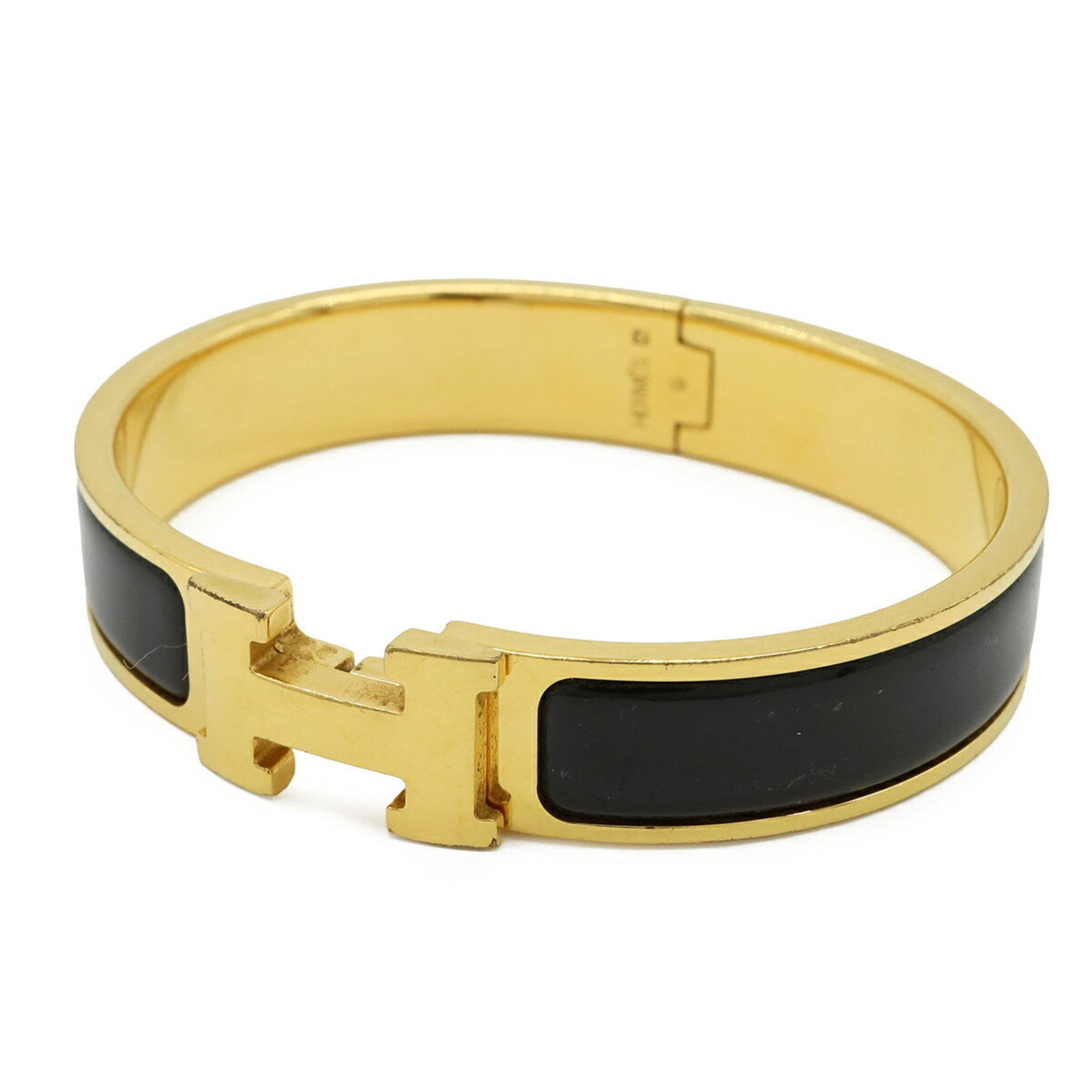 Hermes Charm Bracelet Enamel Gold Plating (1 of 7)