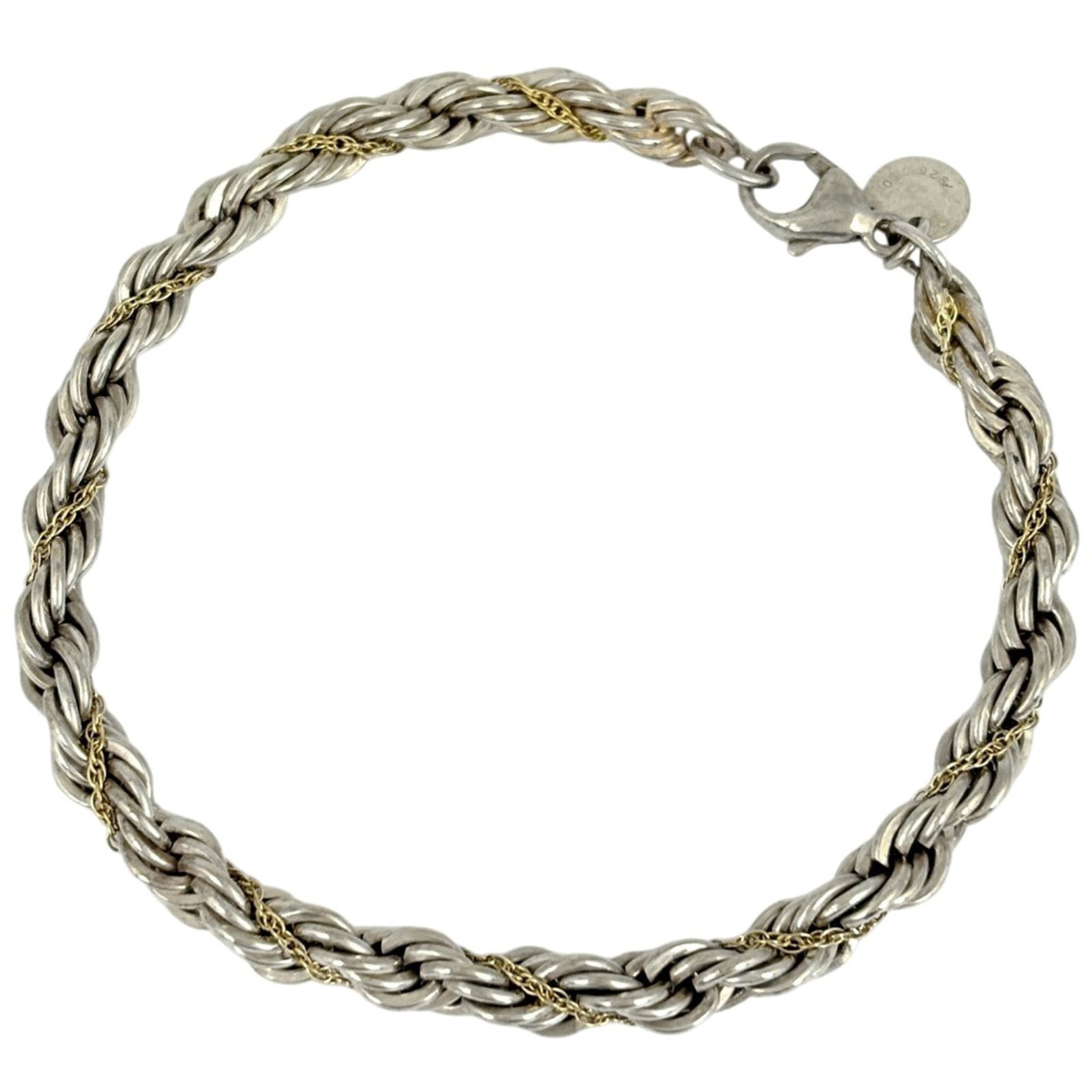 Tiffany Charm Bracelet Silver 925: Tiffany Charm Bracelet Silver 925 Silver 925 Tiffany Charm Bracelet, 18cm in length. This charm bracelet features the iconic Tiffany brand and is made from high-quality silver. Its sleek design makes 