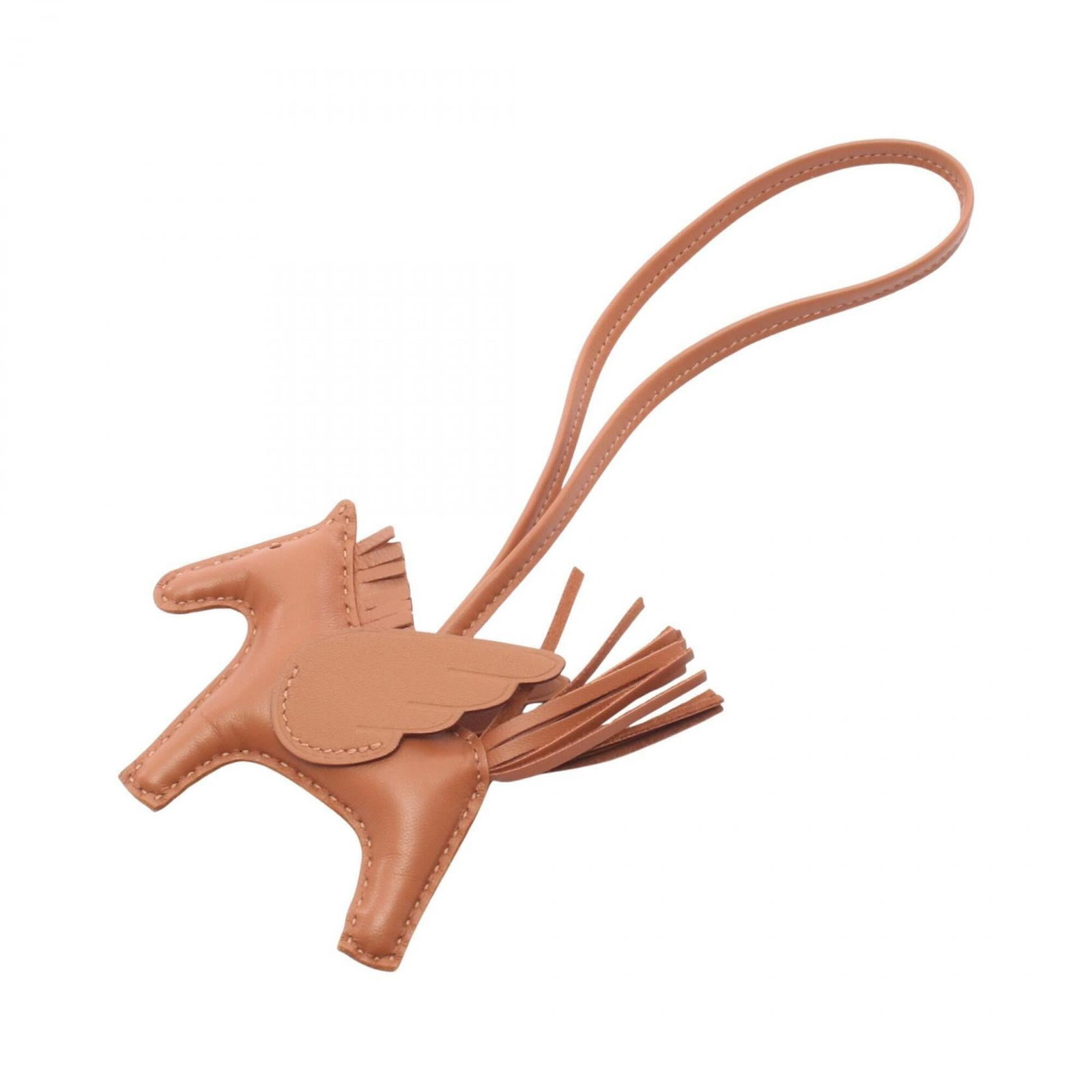 Swift leather charm agneau handbag hermes (1 of 4)