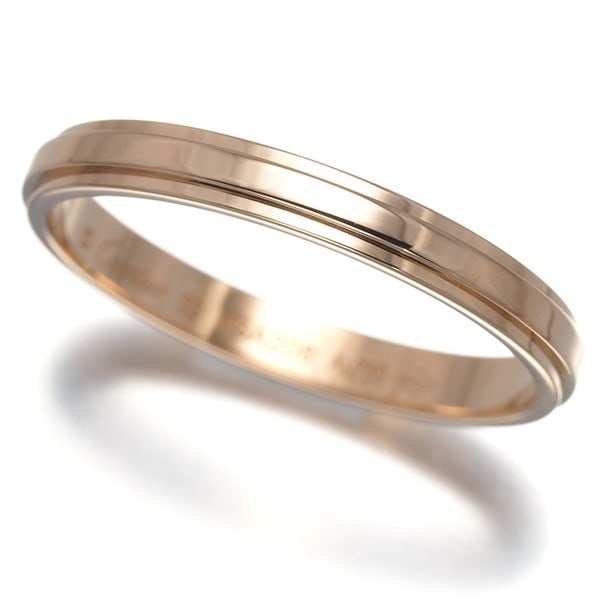Cartier Ring D'Amour Wedding Band Eu53 18K 750 Rose Gold: Cartier Ring D'Amour Wedding Band Eu53 18K 750 Rose Gold Cartier's iconic d'Amour Ring features an elegant band crafted from 18k rose gold, measuring 2.5mm in width and available in a size EU53