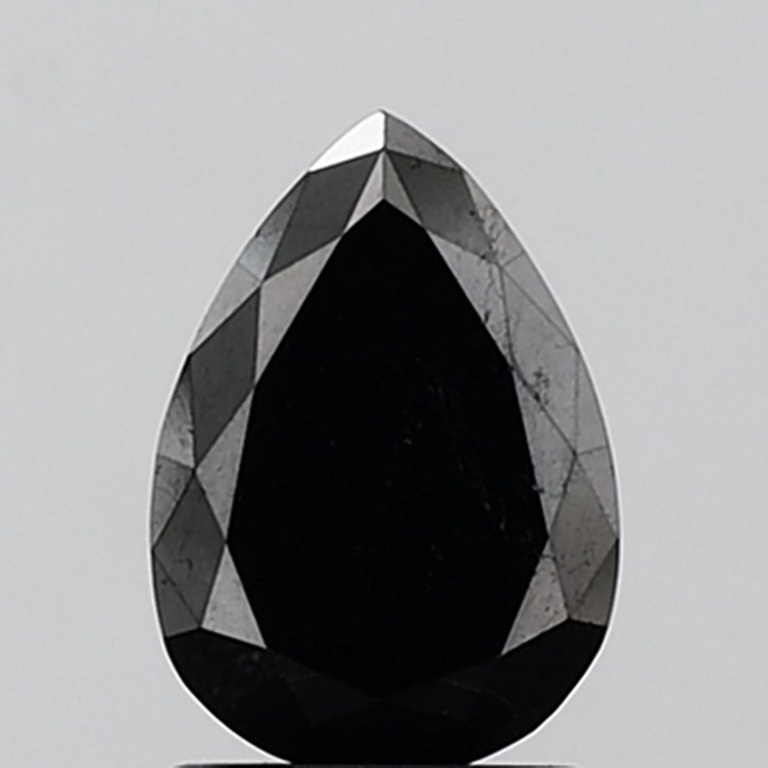 Pear 1.74ct Black VVS2 - Loose Natural Diamond: Pear 1.74ct Black VVS2 - Loose Natural Diamond A natural black diamond with exceptional clarity and polish, this 1.74ct pear-shaped gemstone boasts an EX symmetry and VVS2 clarity grade, making it a s