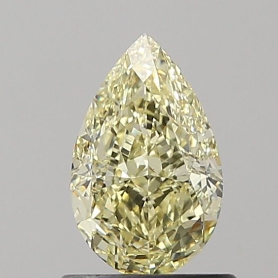 GIA Pear 0.9ct Faint Yellow VVS1 - Loose Natural Diamond: GIA Pear 0.9ct Faint Yellow VVS1 - Loose Natural Diamond GIA-certified, this loose natural diamond boasts a vibrant Faint Yellow color and exceptional clarity as a VVS1. Measuring 0.9 carats, its