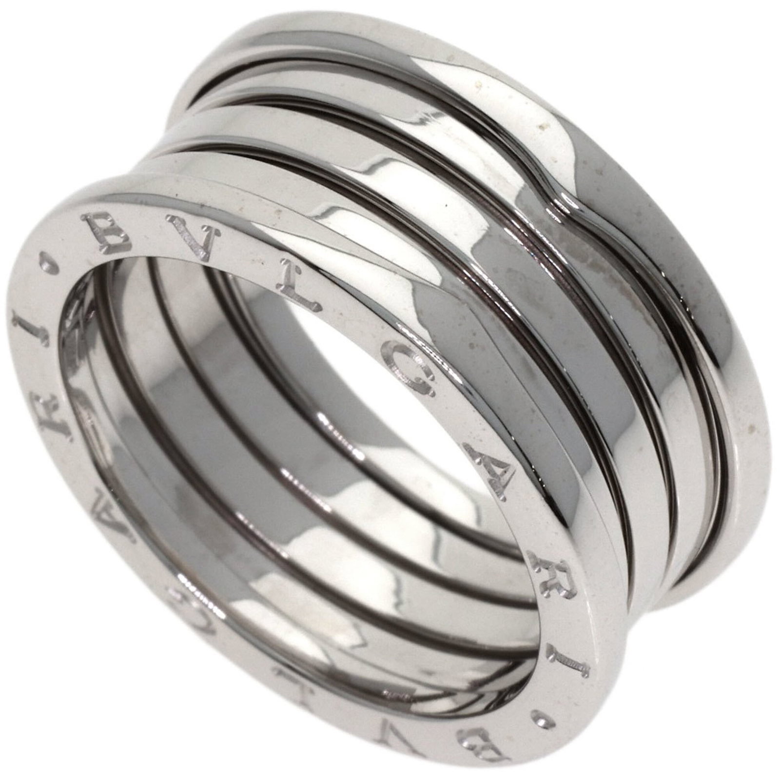 White Gold Bvlgari Ring Band (1 of 8)
