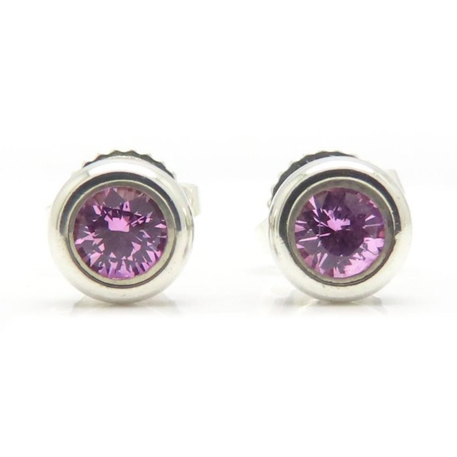 Tiffany Stud Earrings Silver 925 (1 of 8)