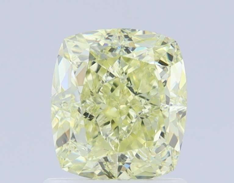 GIA Cushion Modified 1.26ct Fancy Light Yellow VVS1 - Loose Natural Diamond: GIA Cushion Modified 1.26ct Fancy Light Yellow VVS1 - Loose Natural Diamond Loose natural diamond with exceptional clarity and polish, certified by the Gemological Institute of America (GIA) as a Fanc