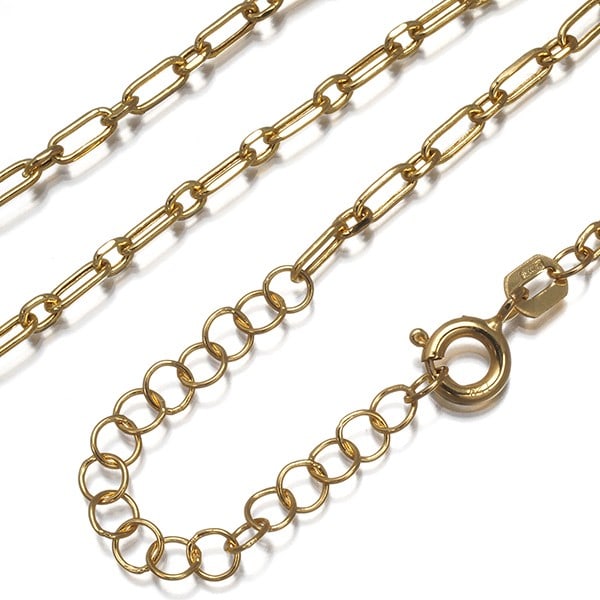 Chain Necklace 45cm 18k 750 Yellow Gold (1 of 3)
