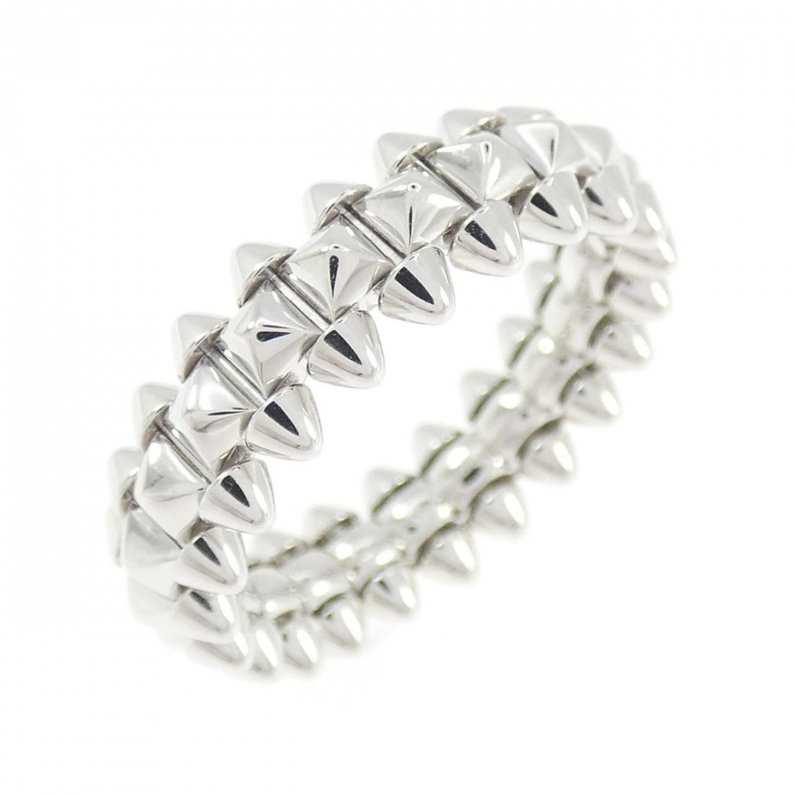 Cartier Band Ring White Gold (18K): Cartier Band Ring White Gold (18K) Cartier Band Ring White Gold (18K) features a classic design with a signature from the artist, showcasing the brand's renowned craftsmanship. Made from high-quality 