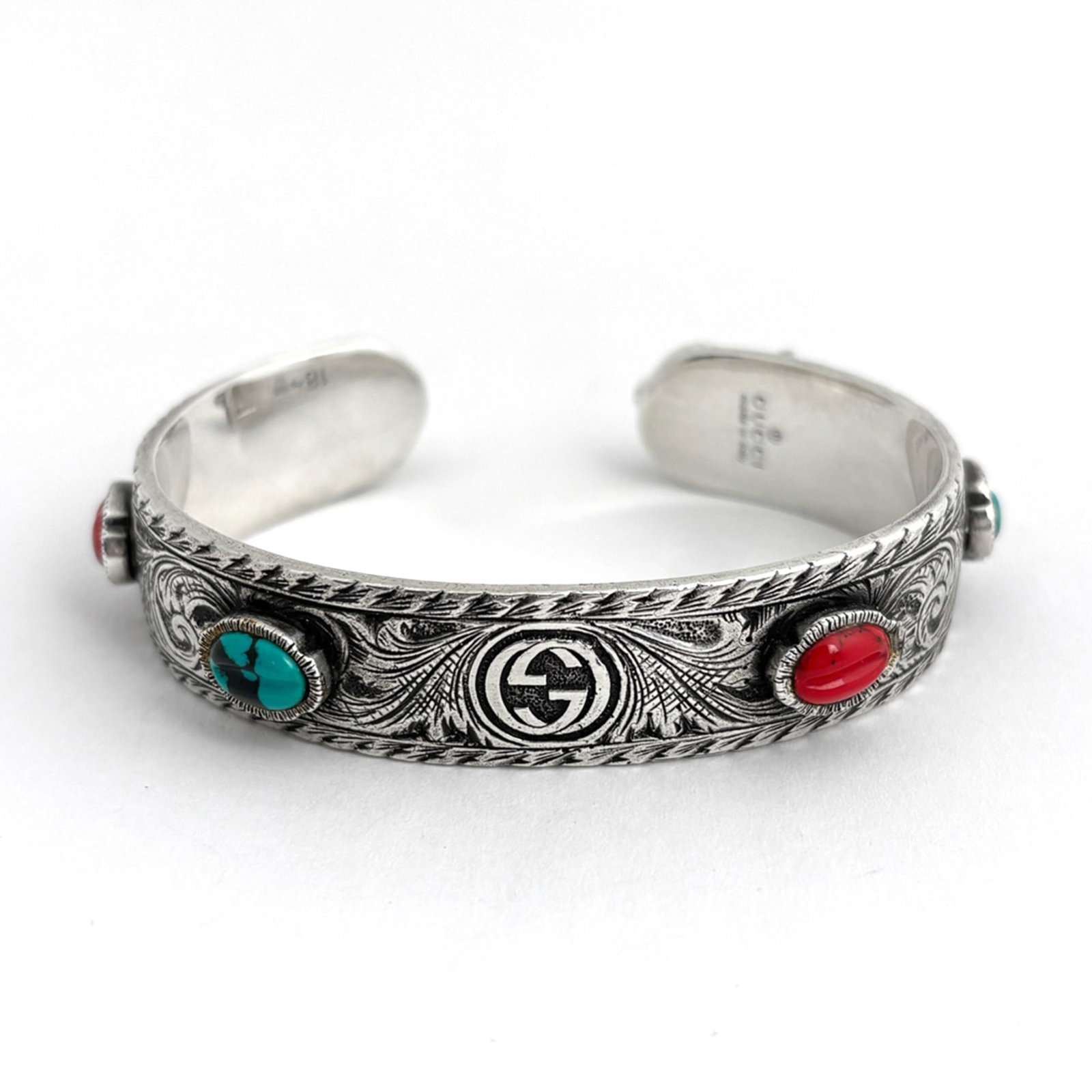 Silver Gucci Bangle 925 - 2