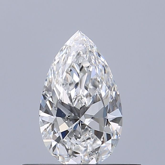 GIA Pear 0.35ct D VVS2 - Loose Natural Diamond: GIA Pear 0.35ct D VVS2 - Loose Natural Diamond GIA-certified, this loose natural pear-shaped diamond boasts exceptional clarity and color. Measuring 6.55L x 3.95W x 2.33H, its VVS2 grade ensures maxim