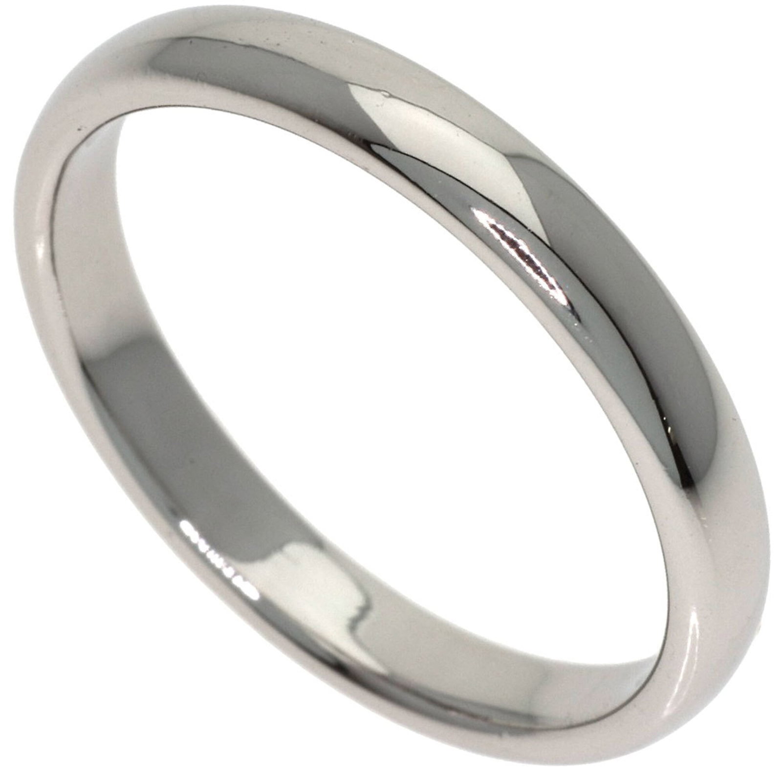 Tiffany Band Ring Platinum 950: Tiffany Band Ring Platinum 950 Platinum 950 Tiffany band ring in US size 7.5, featuring the iconic Tiffany brand. This elegant platinum band showcases the luxury and sophistication associated with Tif