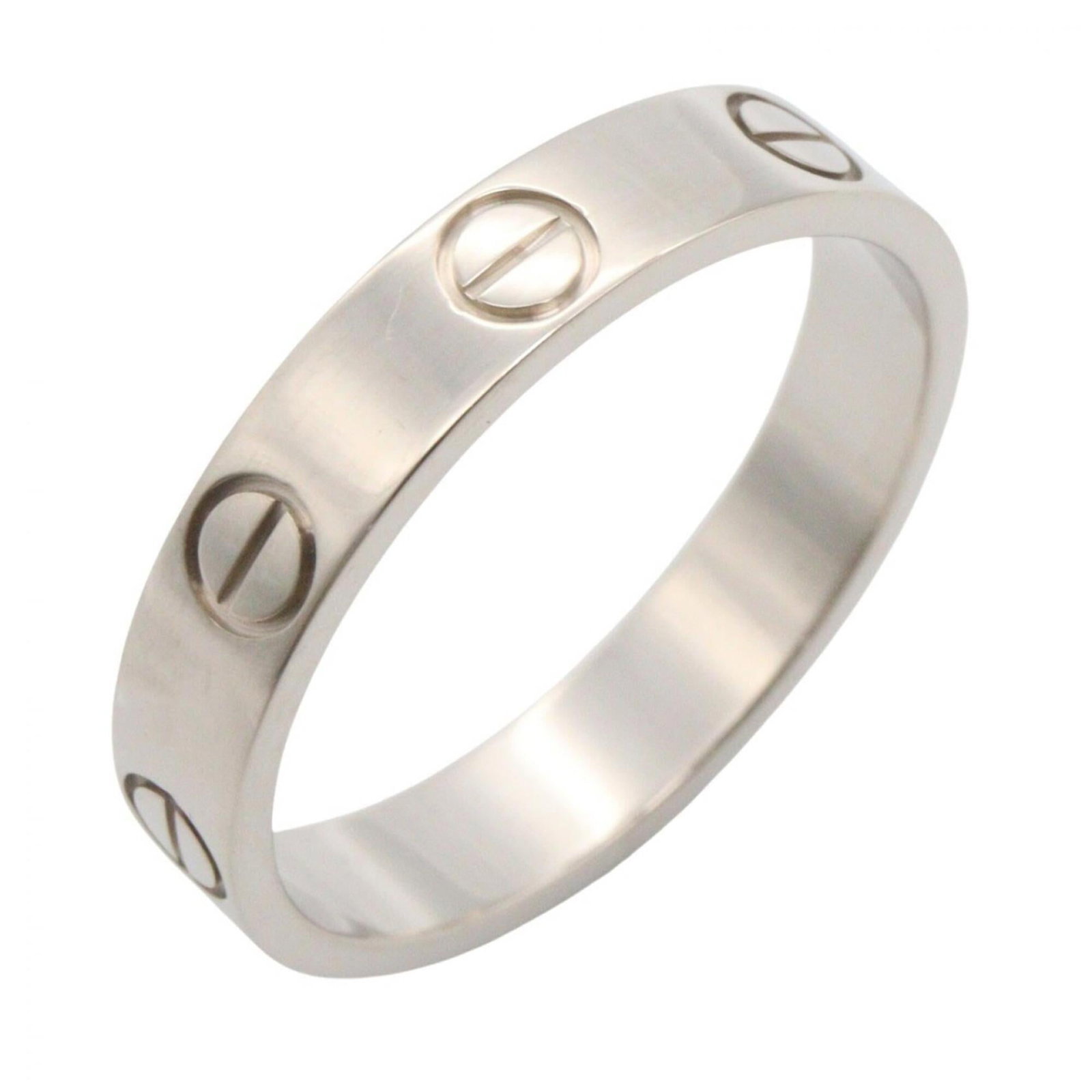 Cartier Band Ring White Gold (18K): Cartier Band Ring White Gold (18K) Cartier Band Ring White Gold (18K) is a sleek and sophisticated band ring made from high-quality white gold (18K). Its classic design makes it suitable for both men 
