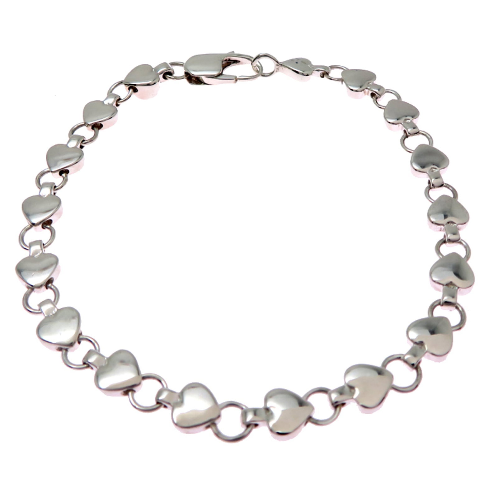 Tiffany Charm Bracelet Silver 925: Tiffany Charm Bracelet Silver 925 Silver 925 Tiffany Charm Bracelet, 19cm in length. This charm bracelet features the iconic Tiffany brand and is made from high-quality silver. Its sleek design makes 