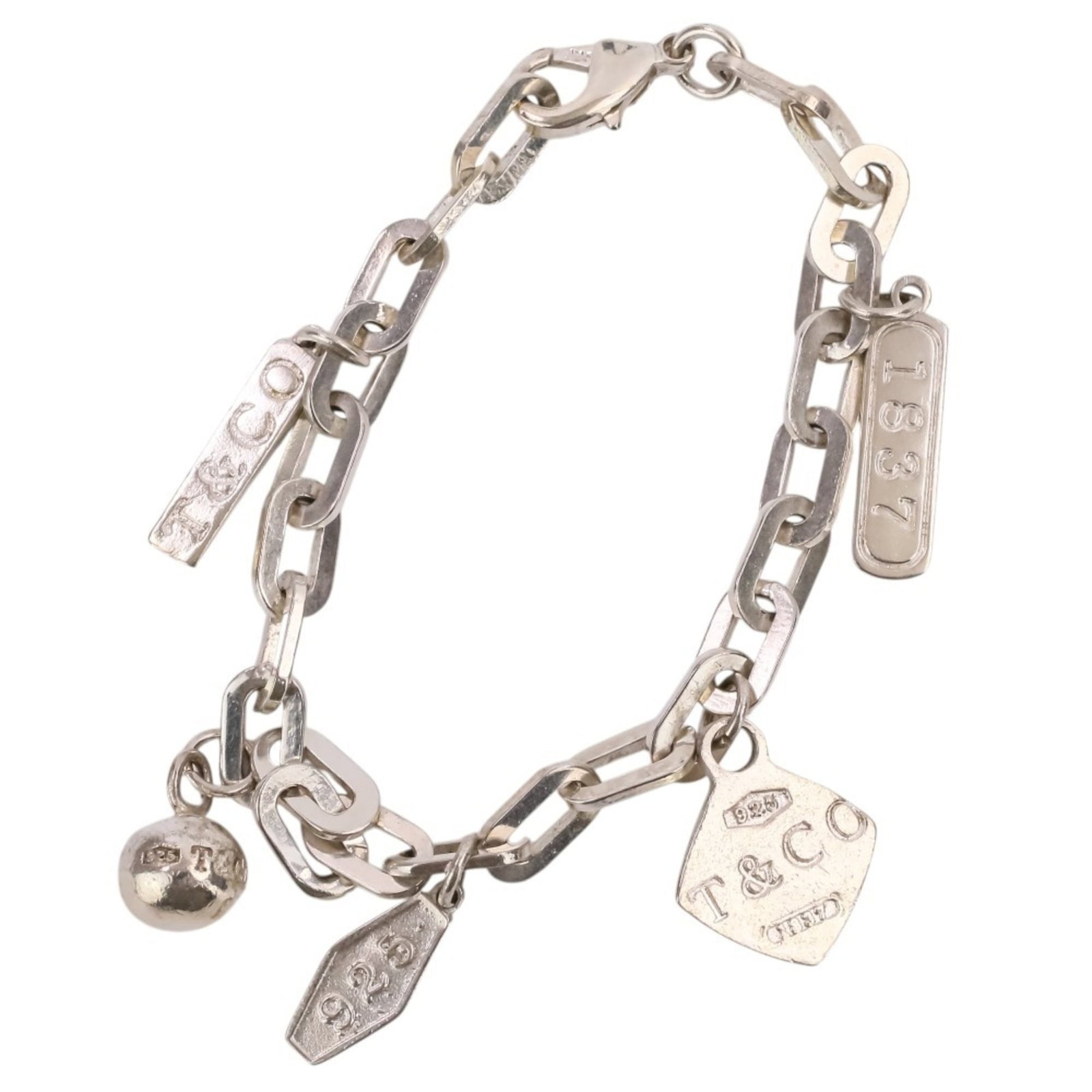 Tiffany Charm Bracelet Silver 925 (1 of 16)