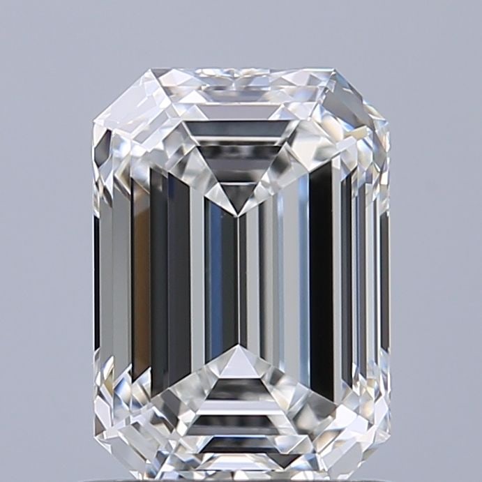 GIA Emerald 1.01ct E VVS2 - Loose Natural Diamond: GIA Emerald 1.01ct E VVS2 - Loose Natural Diamond 1.01ct GIA Emerald cut diamond with EX polish, VVS2 clarity, and E color, showcasing exceptional luster and fire in its EX symmetry.This natural diamo
