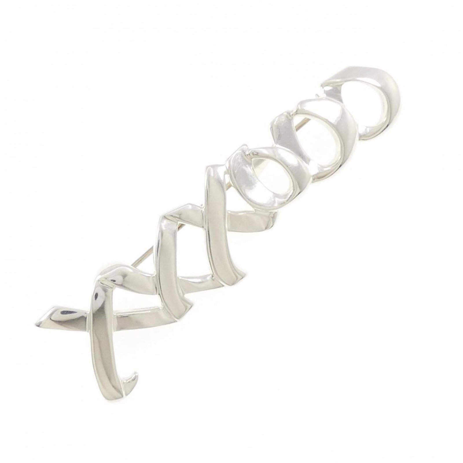 Silver Tiffany Brooch 925: Silver Tiffany Brooch 925 Silver Tiffany Brooch 925 - A stunning silver brooch bearing the iconic Tiffany mark, crafted from high-quality 925 sterling silver. Measuring 6.78cm x 1.82cm, it's a beautif
