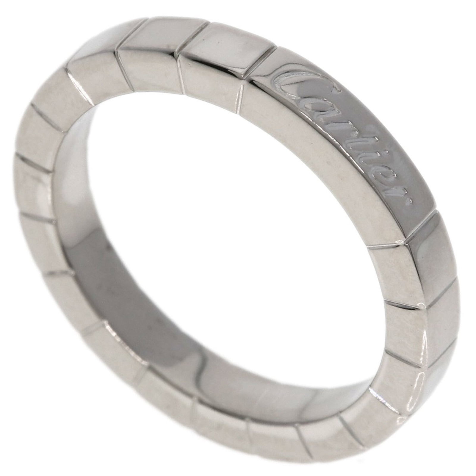 Cartier Band Ring White Gold (18K): Cartier Band Ring White Gold (18K) Cartier's iconic band ring design shines in this stunning white gold (18K) piece, crafted for women with a US size of 5.5. The elegant simplicity of the band makes i