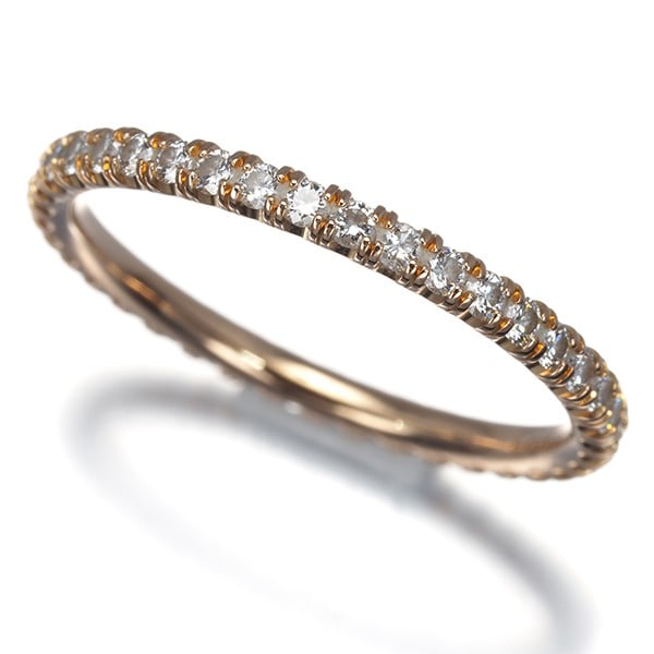 Cartier Diamond Ring Etincelle De Cartier Full Eternity Eu55 18K (1 of 7)
