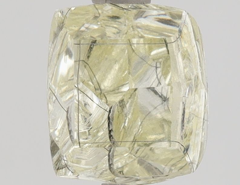GIA Cushion Brilliant 1.16ct Fancy Light Yellow VVS2 - Loose Natural Diamond: GIA Cushion Brilliant 1.16ct Fancy Light Yellow VVS2 - Loose Natural Diamond GIA-certified, this loose natural diamond boasts exceptional clarity and color. Measuring 1.16 carats in the Fancy Light Ye