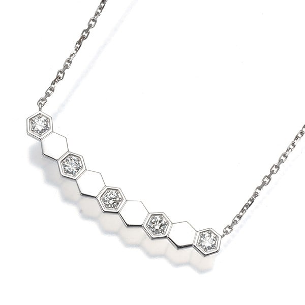 Chaumet Necklace Diamond Bee De Chaumet Bee My Love 18K 750 White Gold/ (1 of 6)