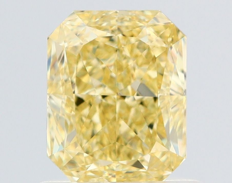 GIA Radiant 1.0ct Fancy Yellow VVS1 - Loose Natural Diamond: GIA Radiant 1.0ct Fancy Yellow VVS1 - Loose Natural Diamond GIA-certified, this loose natural diamond boasts exceptional clarity and polish, with a Fancy Yellow color grade and VVS1 clarity. Measuring