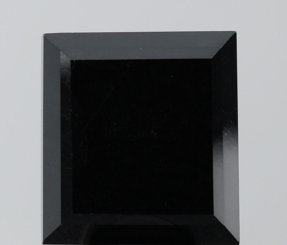 Square 10.92ct Black VVS2 - Loose Natural Diamond: Square 10.92ct Black VVS2 - Loose Natural Diamond 10.92ct Black VVS2 - Loose Natural Diamond, showcasing exceptional clarity and polish with an EX symmetry, making it a standout among loose diamonds. 