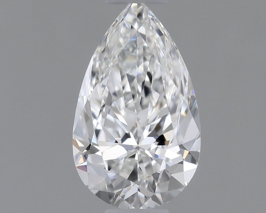 GIA Pear 0.5ct F VVS1 - Loose Natural Diamond: GIA Pear 0.5ct F VVS1 - Loose Natural Diamond GIA certified, this loose natural diamond boasts exceptional clarity and color. With its VVS1 grade and F color, it shines with remarkable brilliance and 