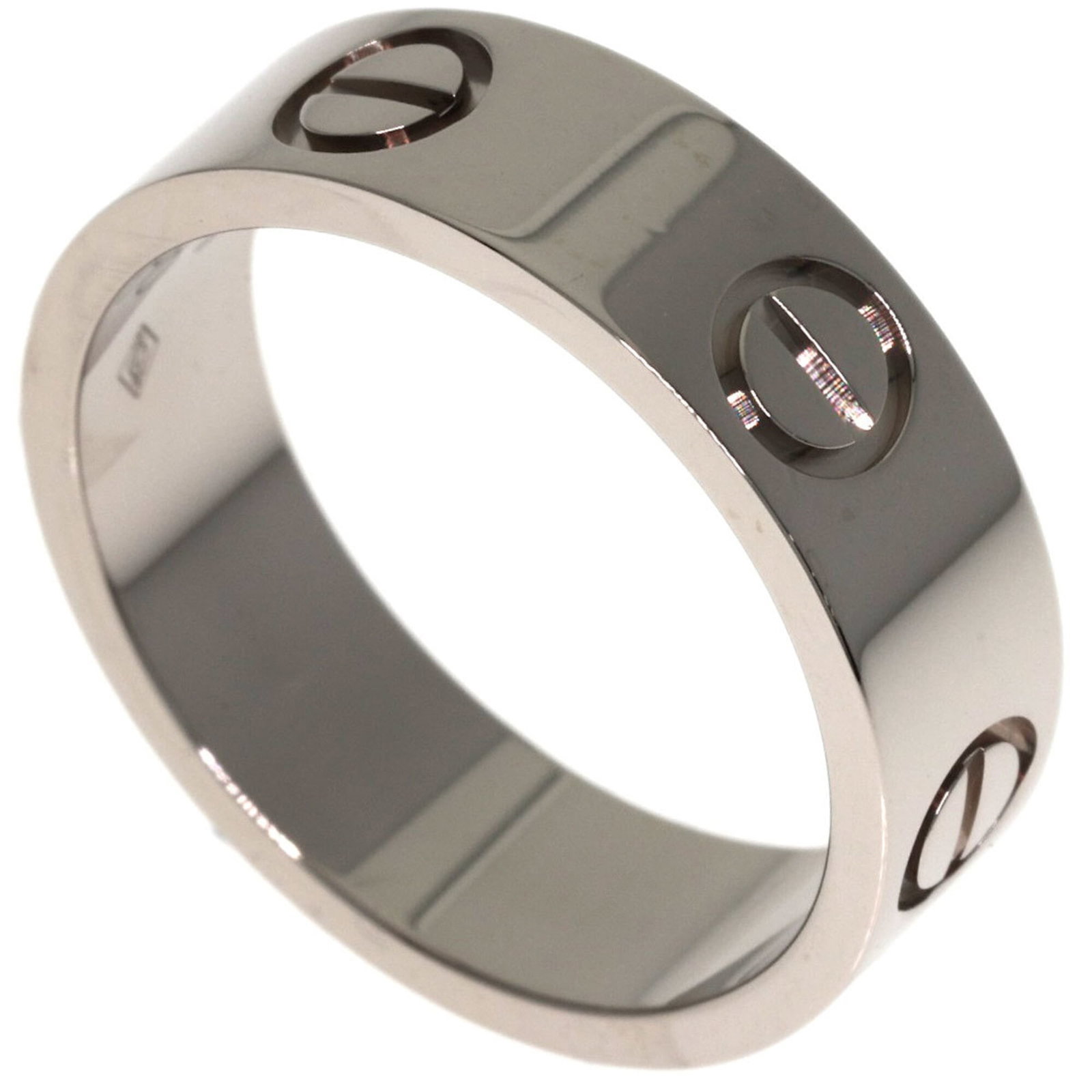 Cartier Band Ring White Gold (18K): Cartier Band Ring White Gold (18K) Cartier Band Ring White Gold (18K) - A sleek and sophisticated band ring in 18K white gold, featuring the iconic Cartier design. This elegant piece is made from high