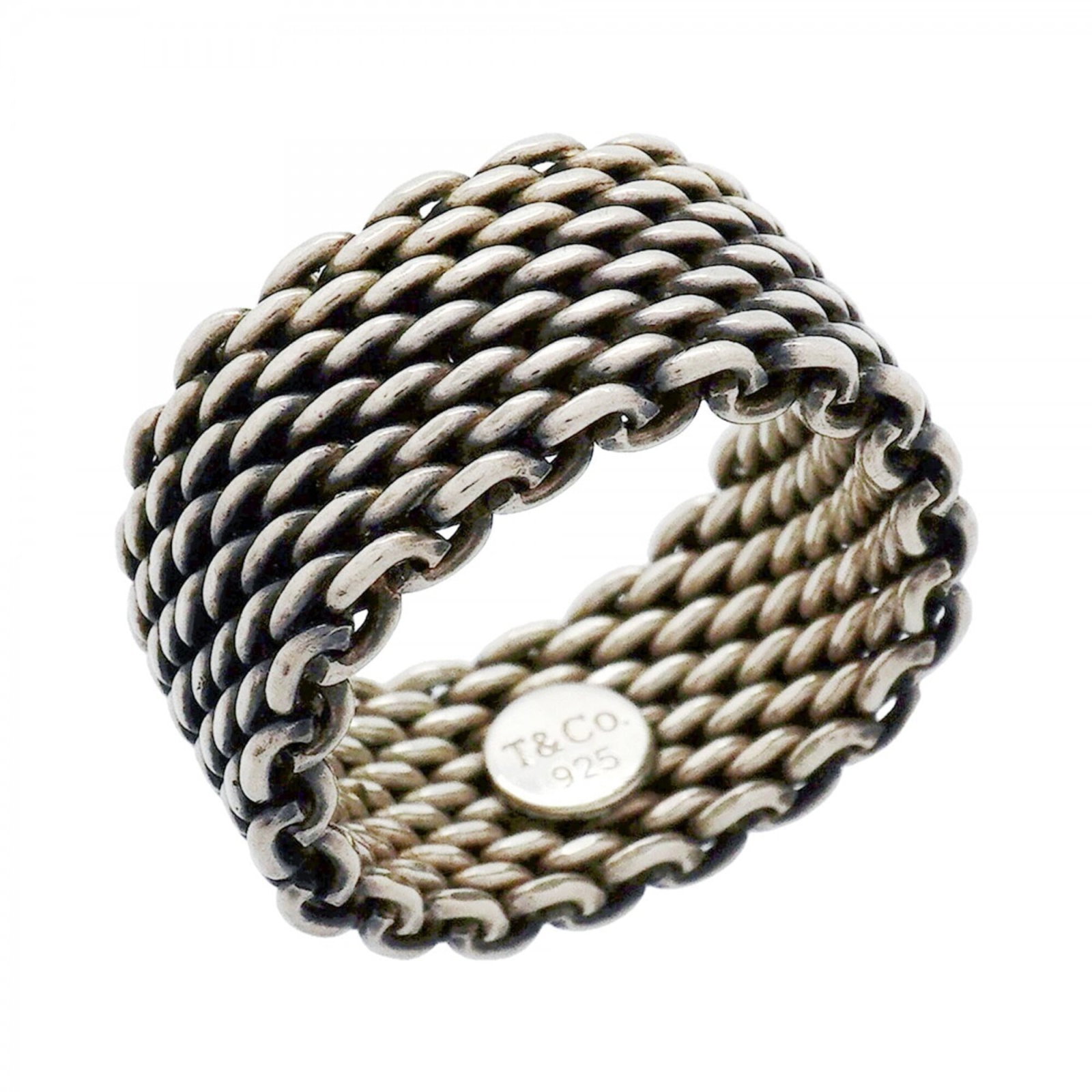 Silver band ring Tiffany 925: Silver band ring Tiffany 925 Item Specifics: Brand: Tiffany Type: Band ring Gender: Women Material: Silver 925 US Size: 6.5 Product Disclaimer: Items may exhibit light wear, such as minor scratches or