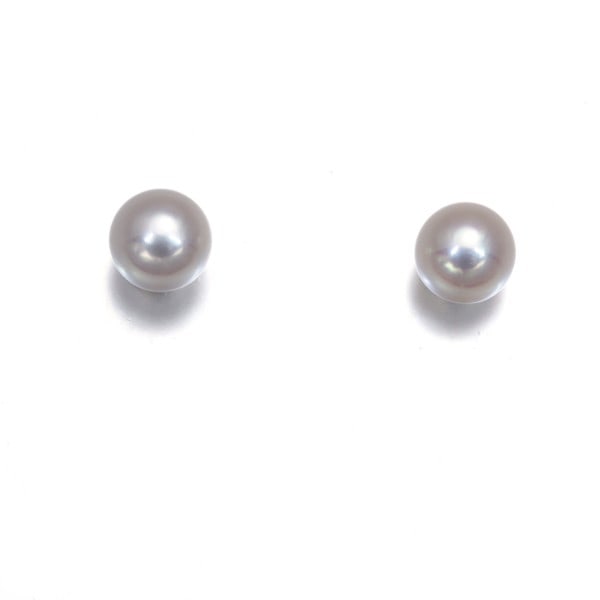 Mikimoto Earrings Baby Akoya Pearl 4.2Mm Solitaire 18K 750 Yellow Gold: Mikimoto Earrings Baby Akoya Pearl 4.2Mm Solitaire 18K 750 Yellow Gold Yellow gold stud earrings featuring a large, approximately 4.2mm cultured Akoya pearl in solitaire setting, crafted from high-qua