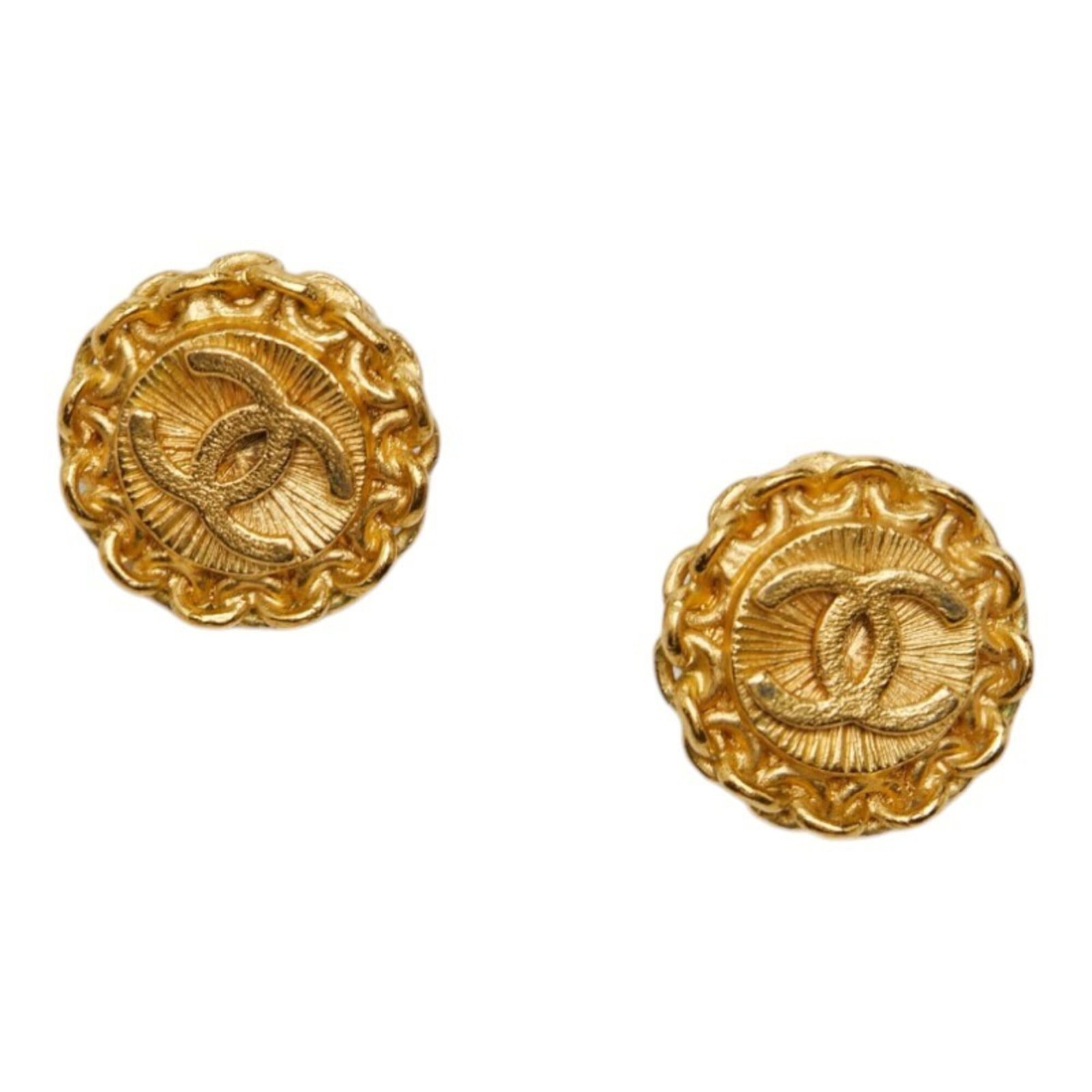 Chanel Clip Earrings Gold Plating: Chanel Clip Earrings Gold Plating Chanel Clip Earrings Gold Plating - A sleek and sophisticated accessory, these gold-plated clip earrings from the renowned fashion brand Chanel add a touch of eleganc
