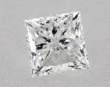 GIA Princess 0.9ct F VVS2 - Loose Natural Diamond: GIA Princess 0.9ct F VVS2 - Loose Natural Diamond GIA Princess cut diamond with exceptional clarity and polish, boasting a vibrant F color and VVS2 clarity grade. Measuring 5.32L x 5.1W x 3.74H, this