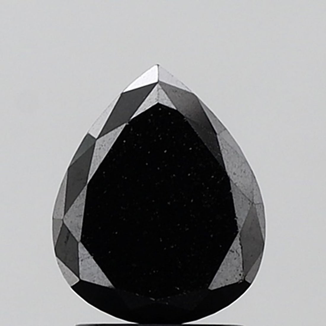 Pear 1.88ct Black VVS2 - Loose Natural Diamond: Pear 1.88ct Black VVS2 - Loose Natural Diamond A rare and striking natural black diamond, certified as VVS2 in clarity, boasts exceptional polish and symmetry. Weighing 1.88 carats, its unique color s