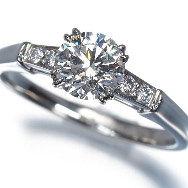 Ring Diamond 0.75CT VS1 US5.25-5.5 950 Platinum Harry Winston: Ring Diamond 0.75CT VS1 US5.25-5.5 950 Platinum Harry Winston 0.75ct VS1 E Diamond Ring in Platinum from Harry Winston, featuring an excellent cut and natural occurrence, set in a high-quality 950 pla