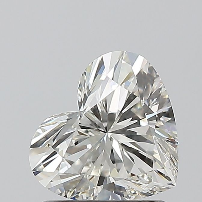 GIA Heart 1.01ct I VVS1 - Loose Natural Diamond: GIA Heart 1.01ct I VVS1 - Loose Natural Diamond GIA-certified, this 1.01ct I VVS1 diamond boasts exceptional clarity and cut quality, with an EX polish that showcases its brilliance. The stone's natur