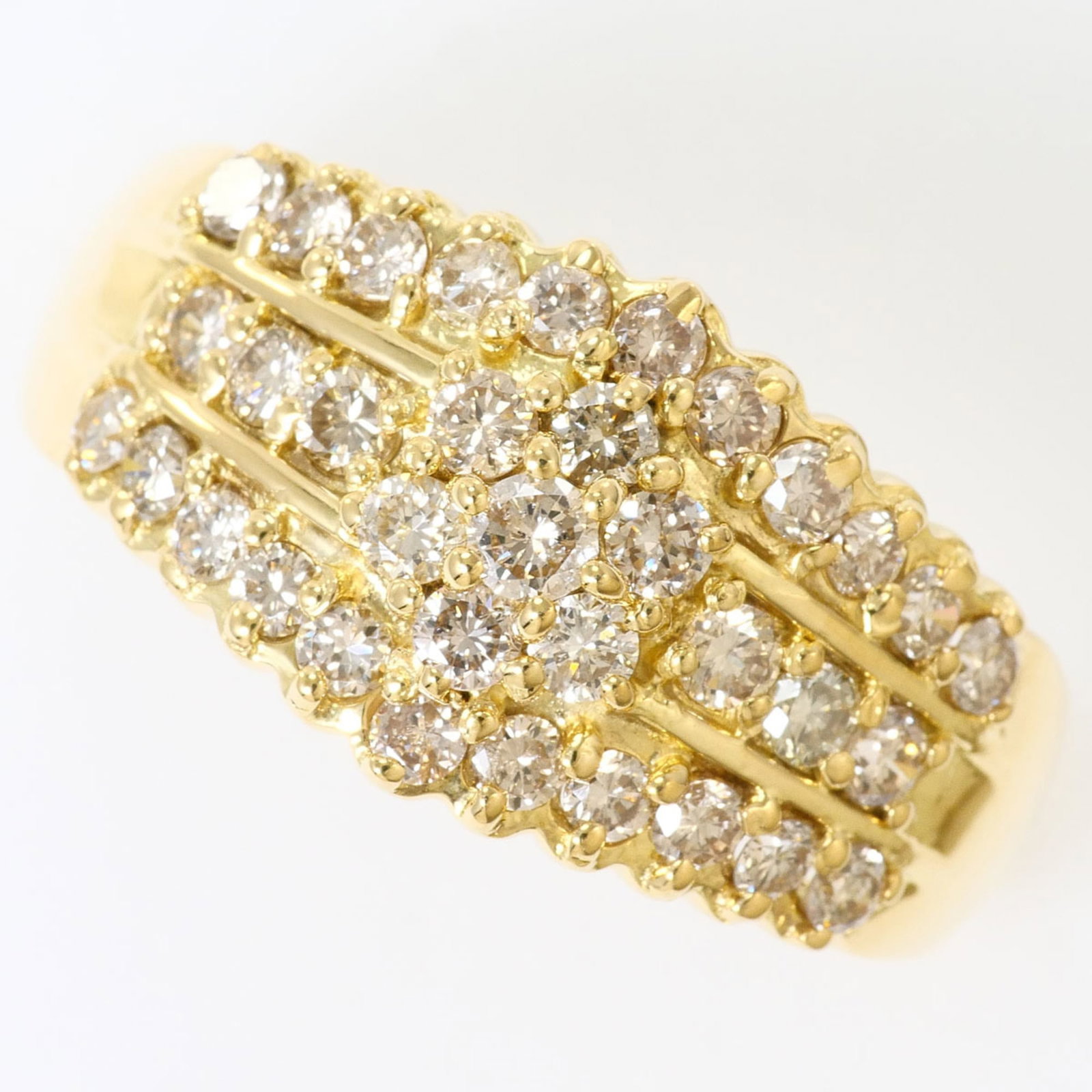 Unbranded Band Ring Yellow Gold (18K) (1 of 9)