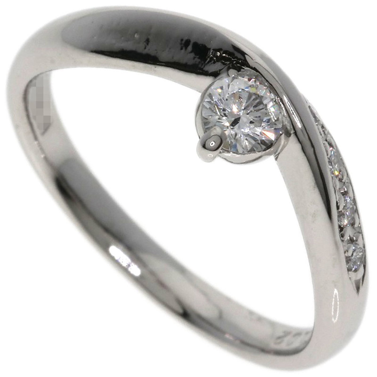 Women's Ruby Diamond Ring Platinum With Celine (1 of 11)