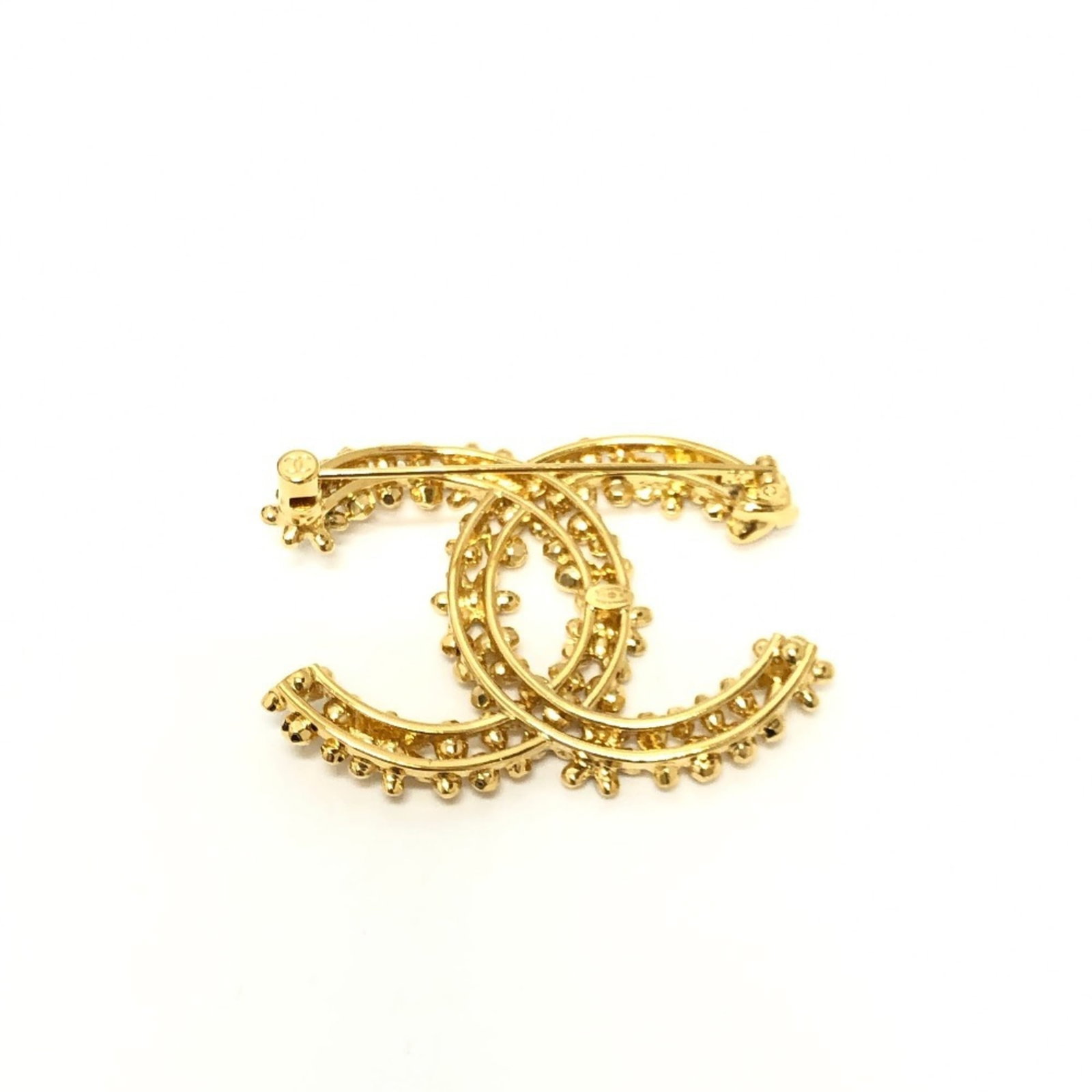 Metal brooch by Chanel (1 of 8)