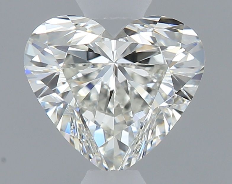 GIA Heart 0.53ct I VVS2 - Loose Natural Diamond: GIA Heart 0.53ct I VVS2 - Loose Natural Diamond GIA certification and EX polish make this diamond stand out. The I color grading ensures a bright, white appearance, while the VVS2 clarity guarantees e