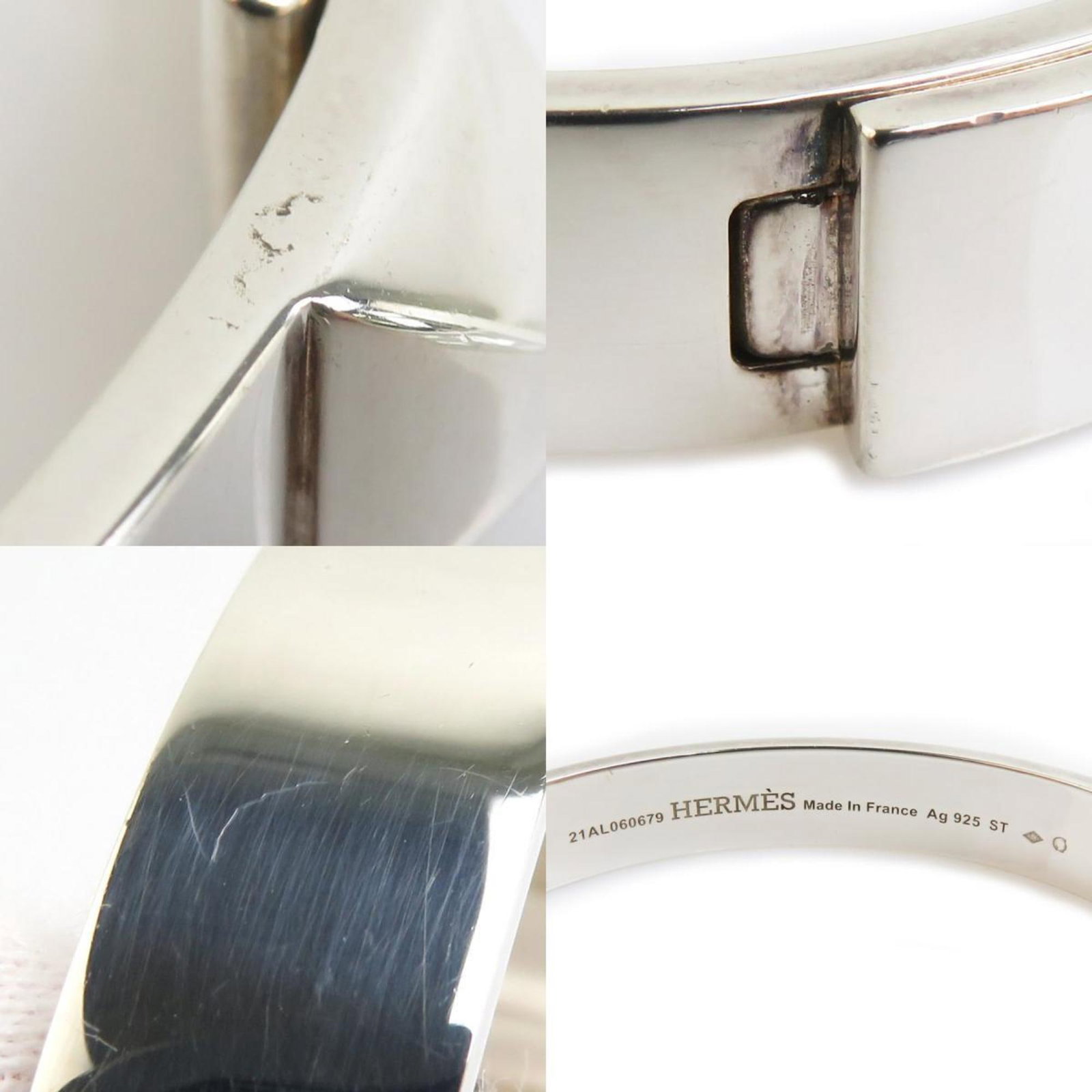 Silver Charm Bracelet Hermes - 5