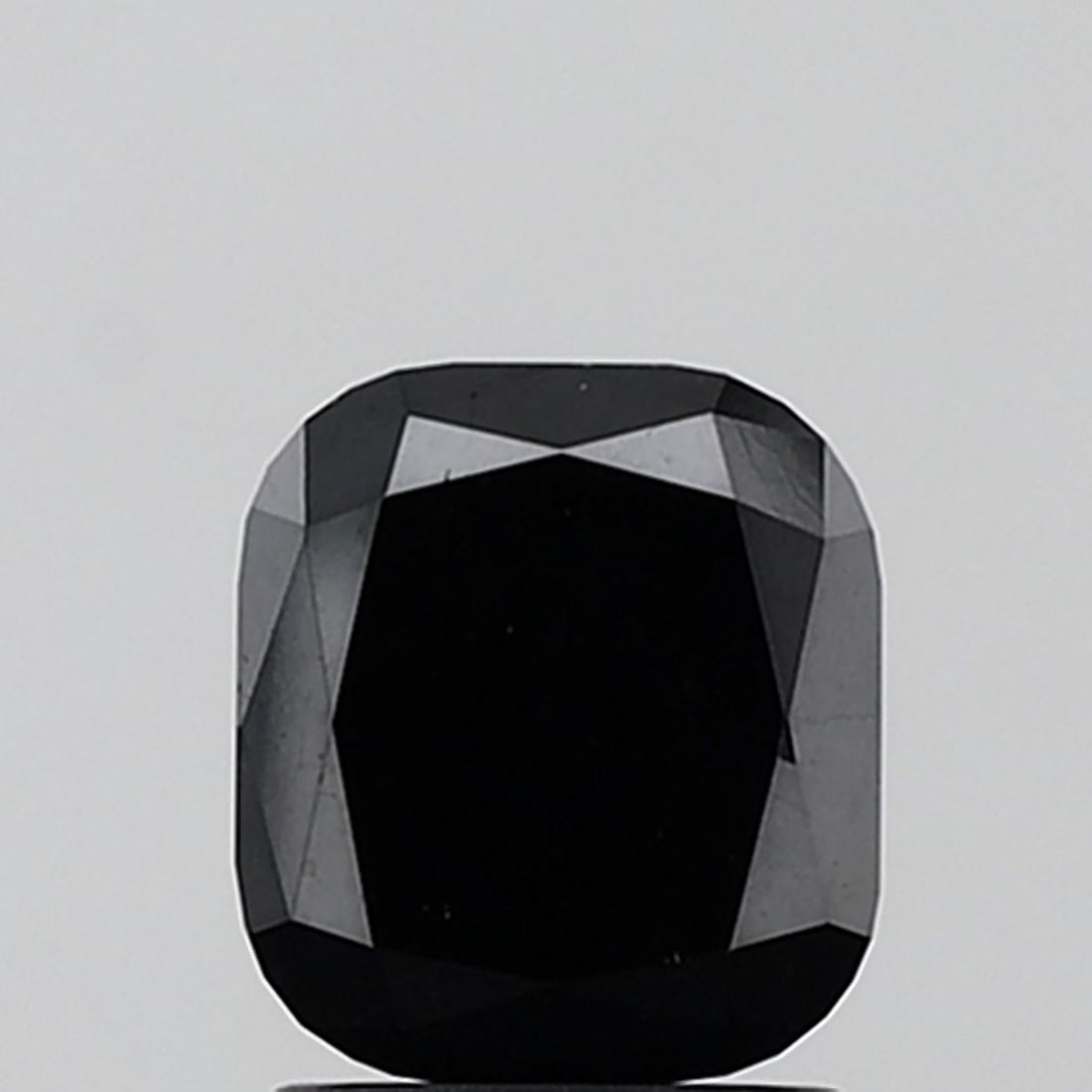 Cushion Brilliant 1.97ct Black VVS2 - Loose Natural Diamond: Cushion Brilliant 1.97ct Black VVS2 - Loose Natural Diamond Loose natural diamond cushion brilliant cut with exceptional clarity and polish, boasting a striking black color. Measuring 7.4L x 6.62W x 3